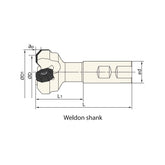 Face milling FMA07 Kr: 45° MA07-025/032/040/050-XP20-ON06/N08-02/02C/03/03C/04 - Makotools Industrial Supply Tools for Metal Cutting